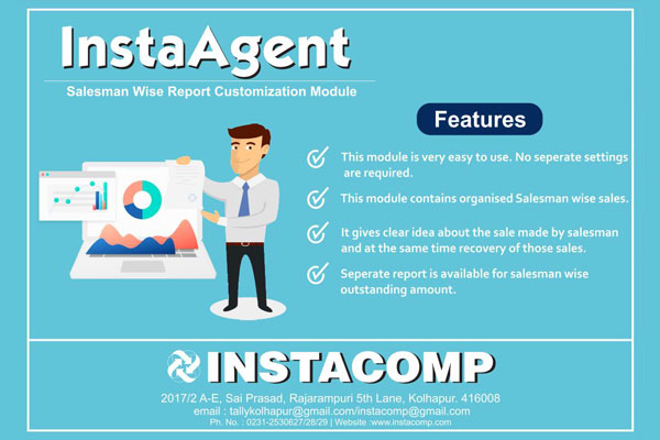 Instacomp Tally Customized Solution,Kolhapur